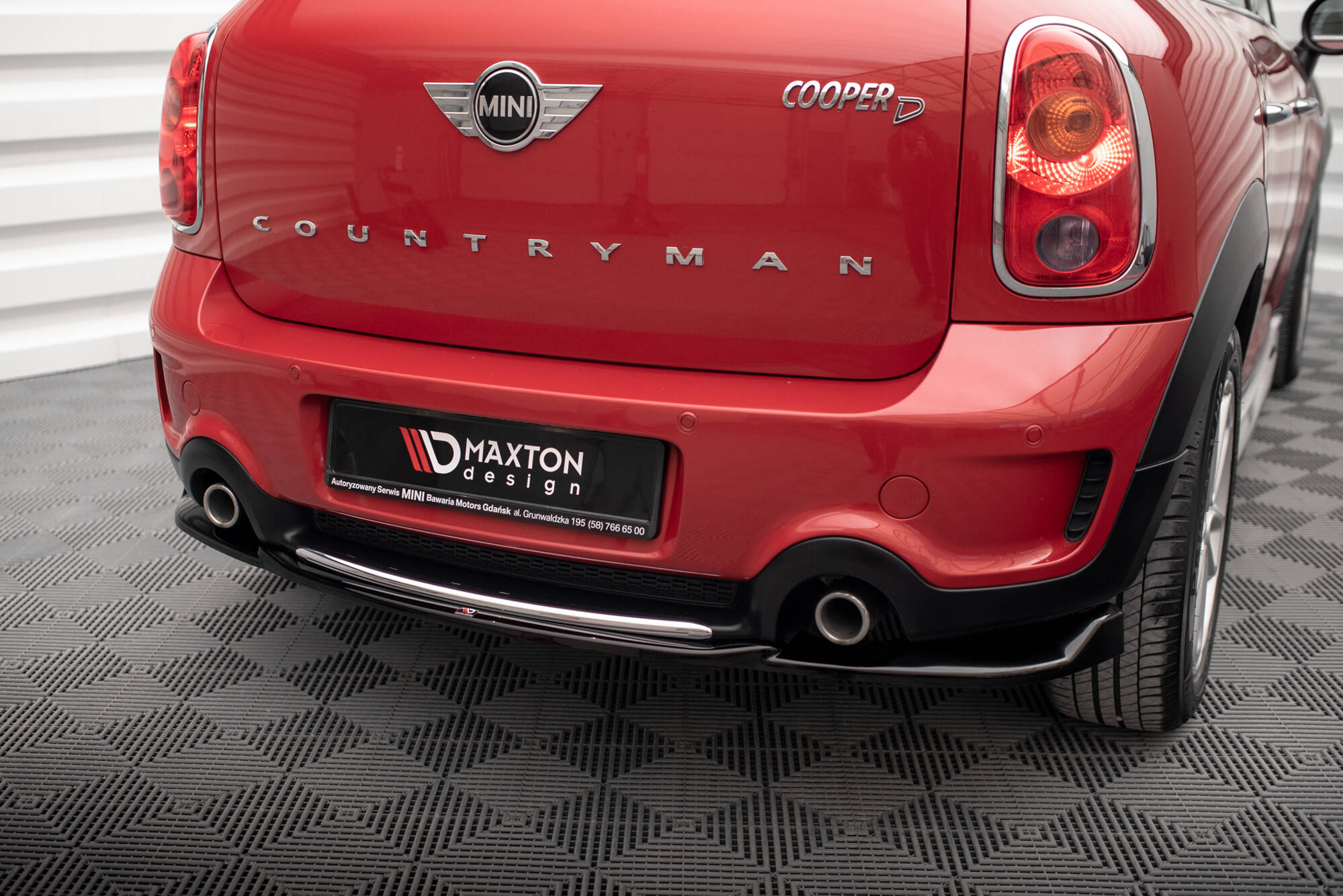 Diffuser Mini Cooper Countryman R60 Facelift