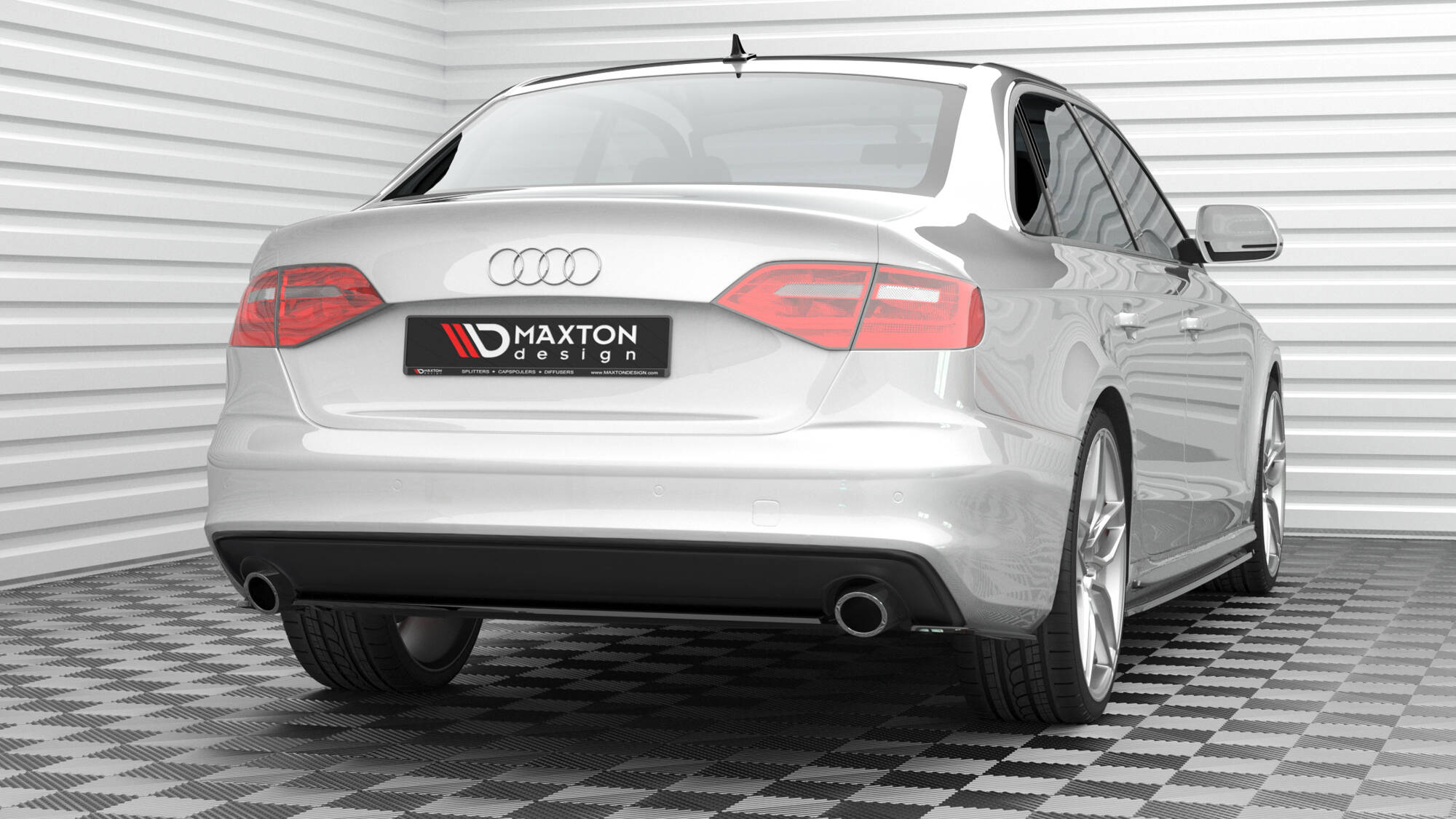 Diffuser Audi A4 S-Line B8 Facelift