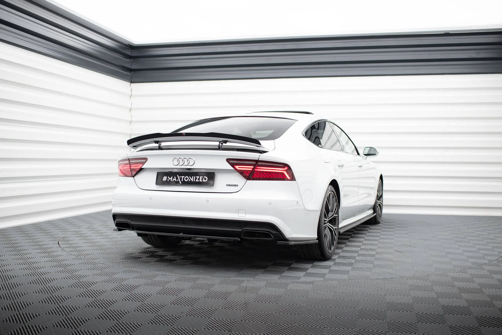 Diffuser Audi A7 S-Line C7 Facelift