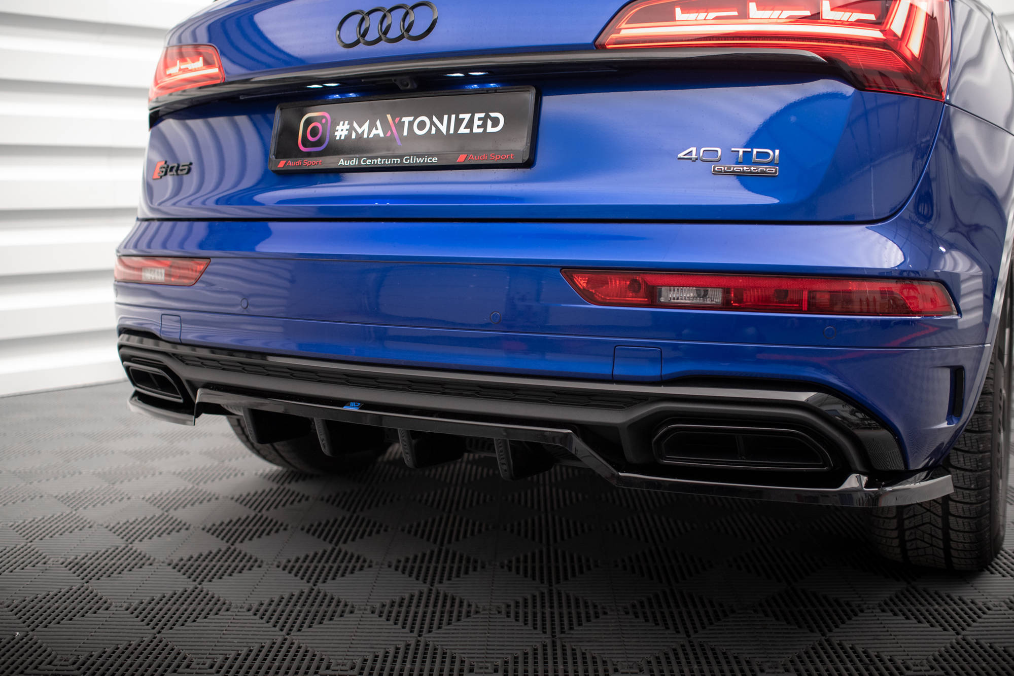 Diffuser Audi Q5 S-Line SUV Mk2 Facelift - Bilde 3