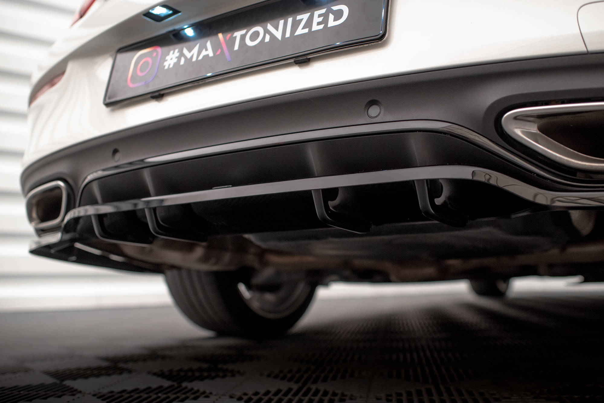Diffuser Mercedes-Benz C Coupe AMG-Line C205 Facelift - Bilde 2