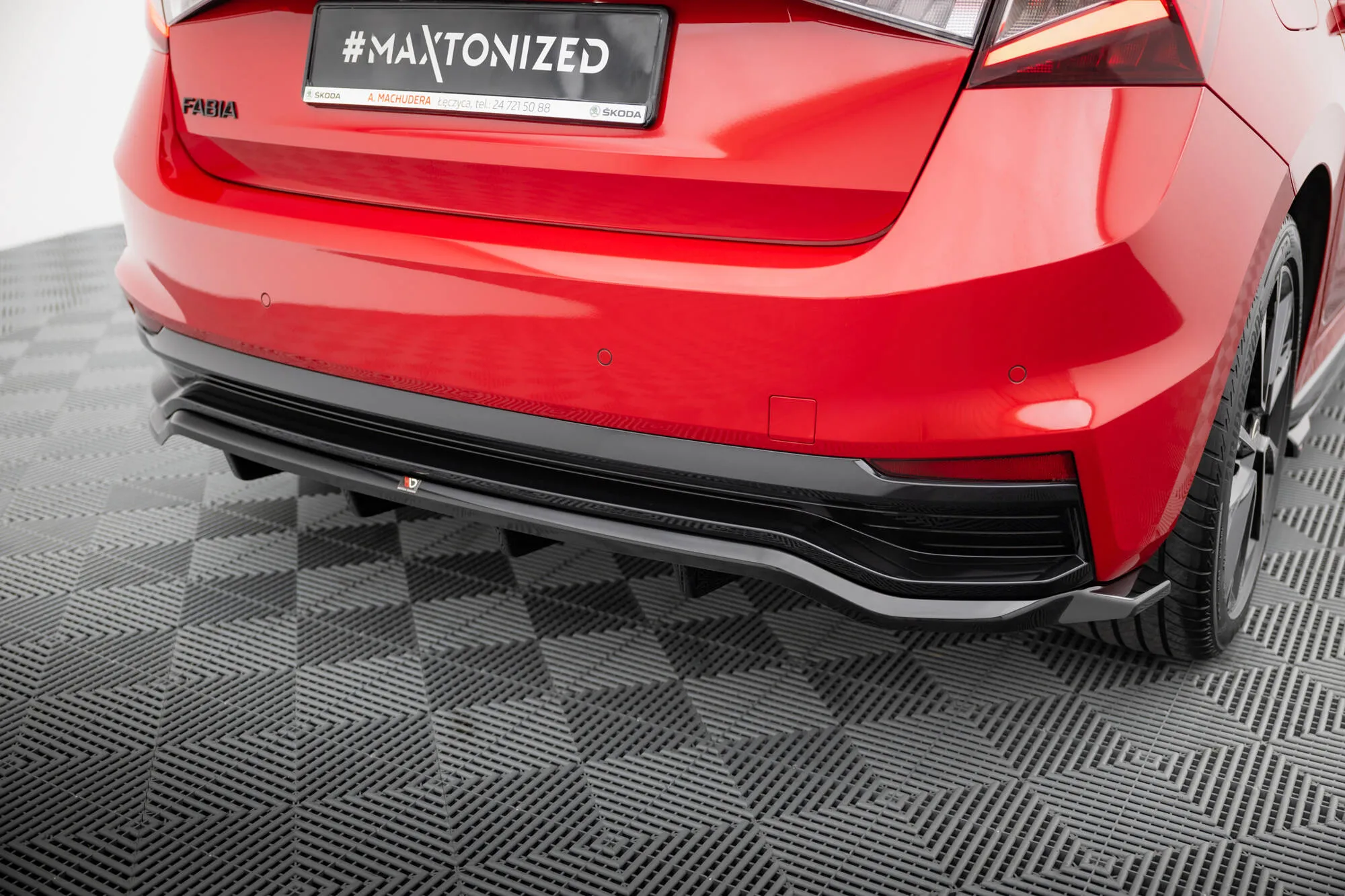 Diffuser Skoda Fabia Monte Carlo Mk4