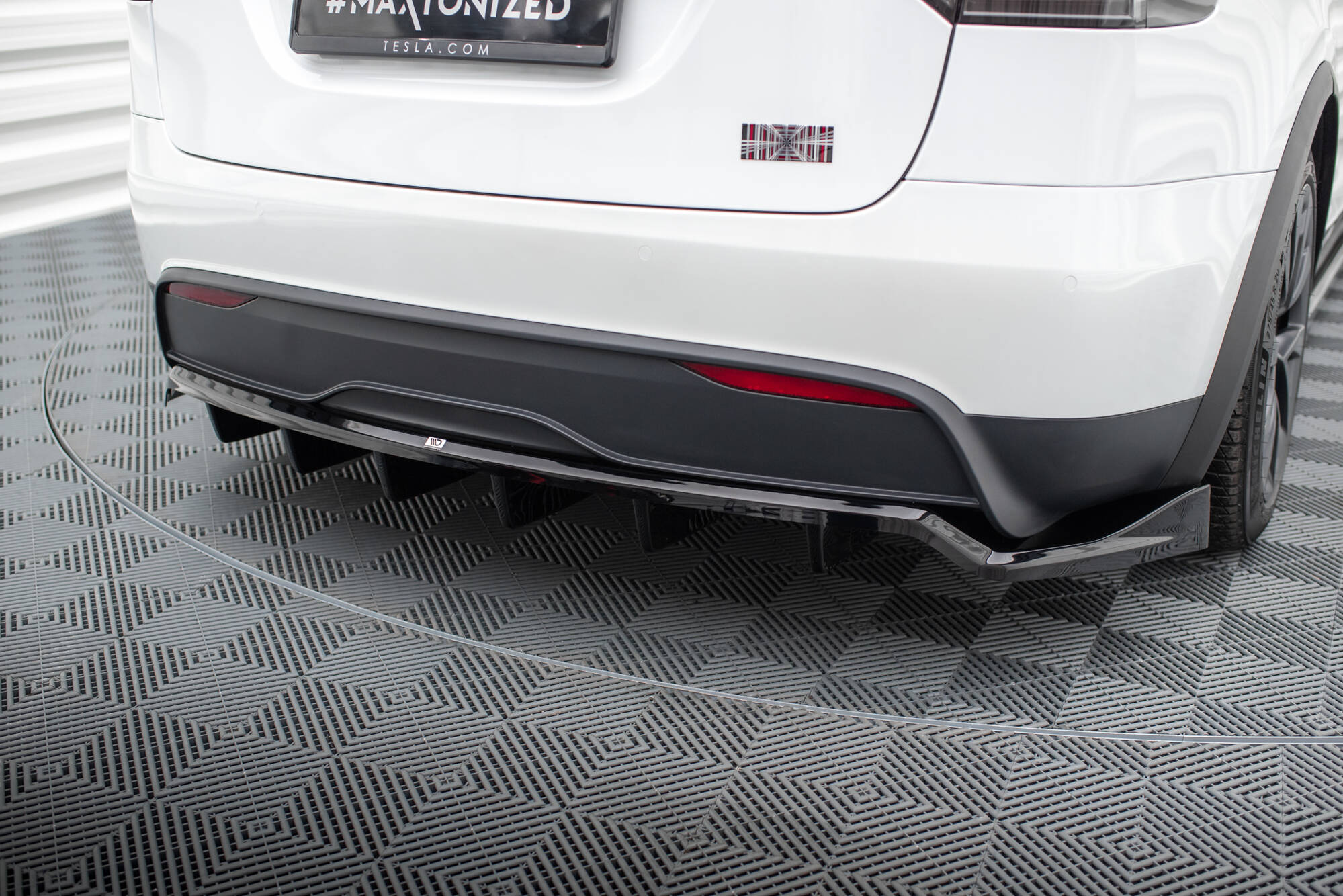 Diffuser Tesla Model X Mk1 Facelift