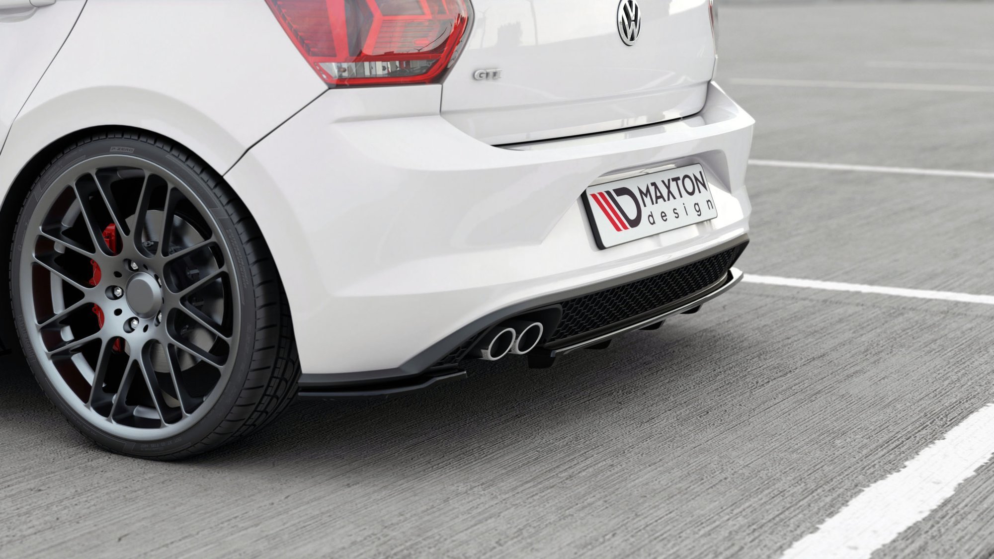 Diffuser Volkswagen Polo GTI / R-line Mk6