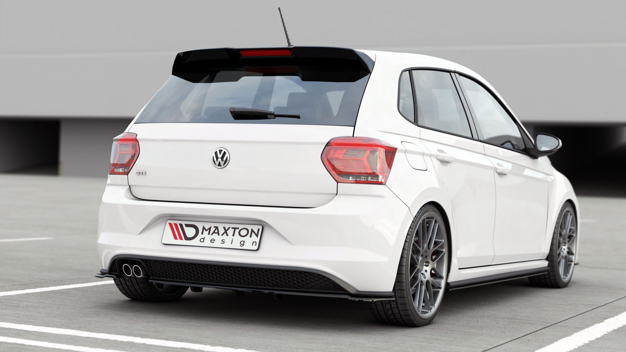 Diffuser Volkswagen Polo GTI / R-line Mk6 - Bilde 4
