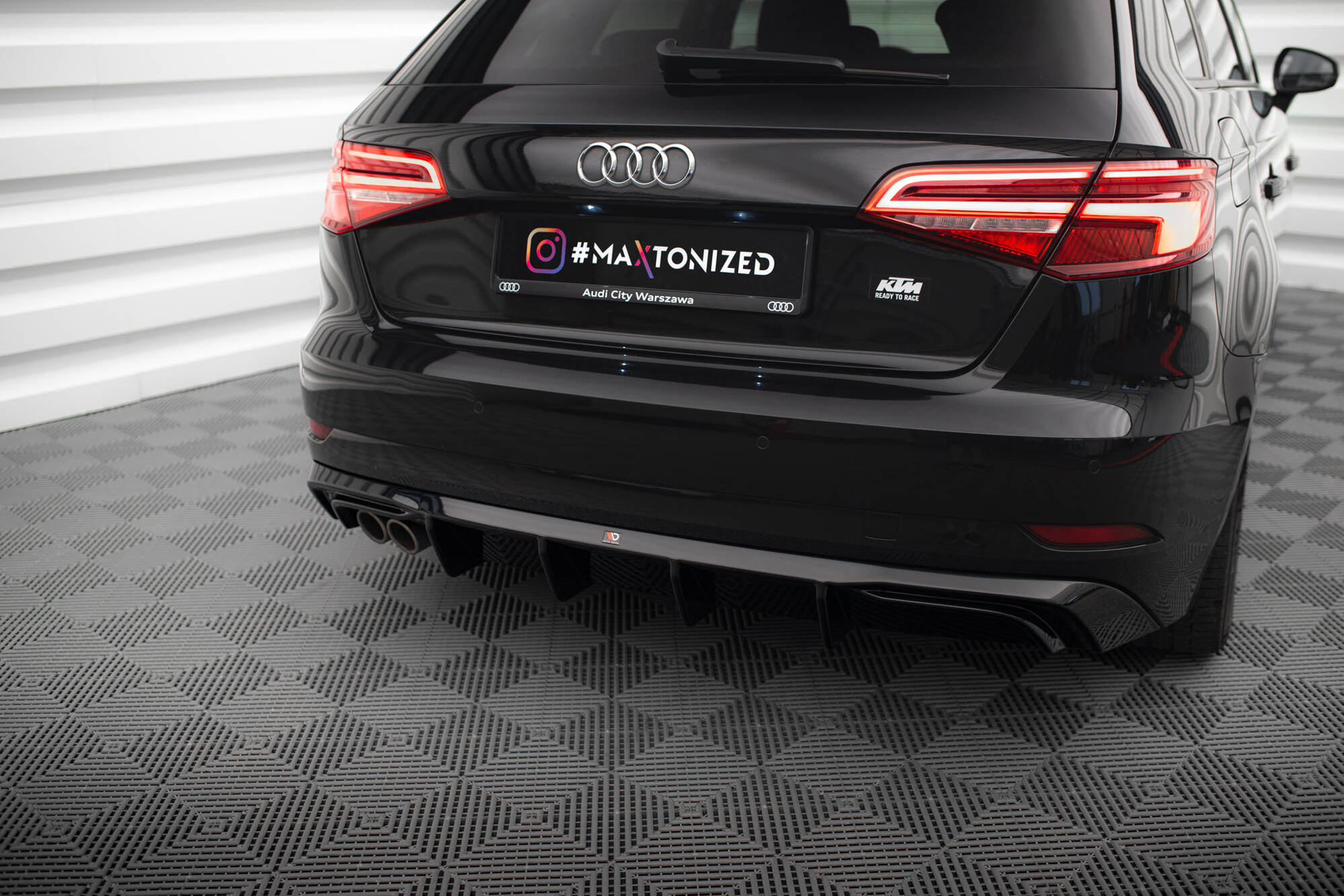 Diffuser Audi A3 Sportback 8V Facelift