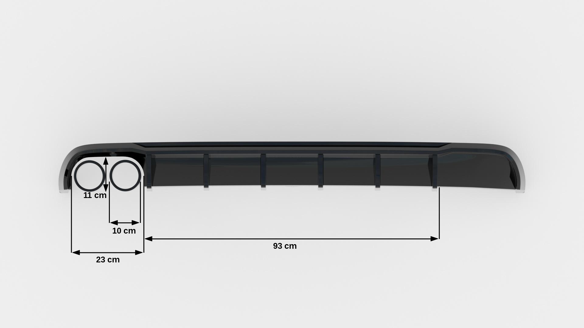 Diffuser Audi A6 Sedan / Avant C7 - Bilde 5
