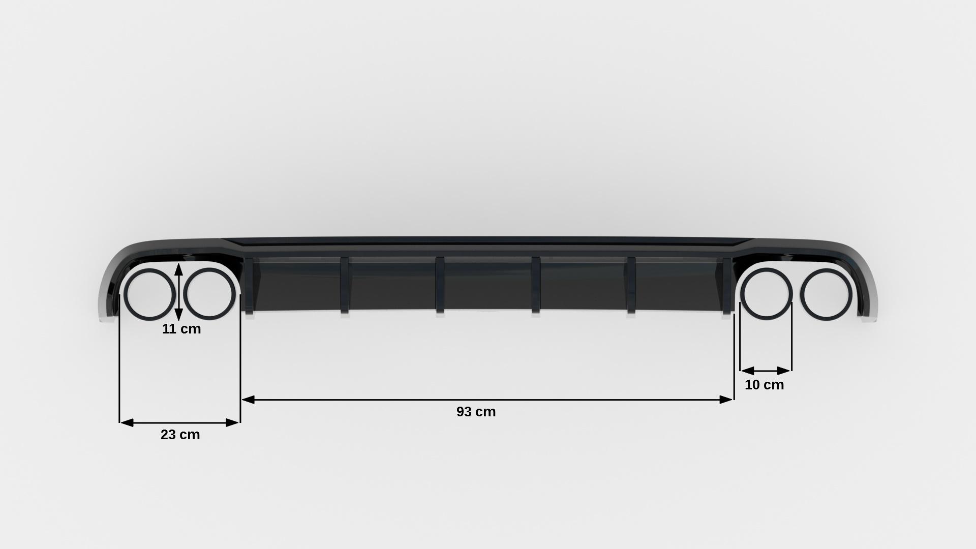 Diffuser Audi A6 Sedan / Avant C7 - Bilde 5