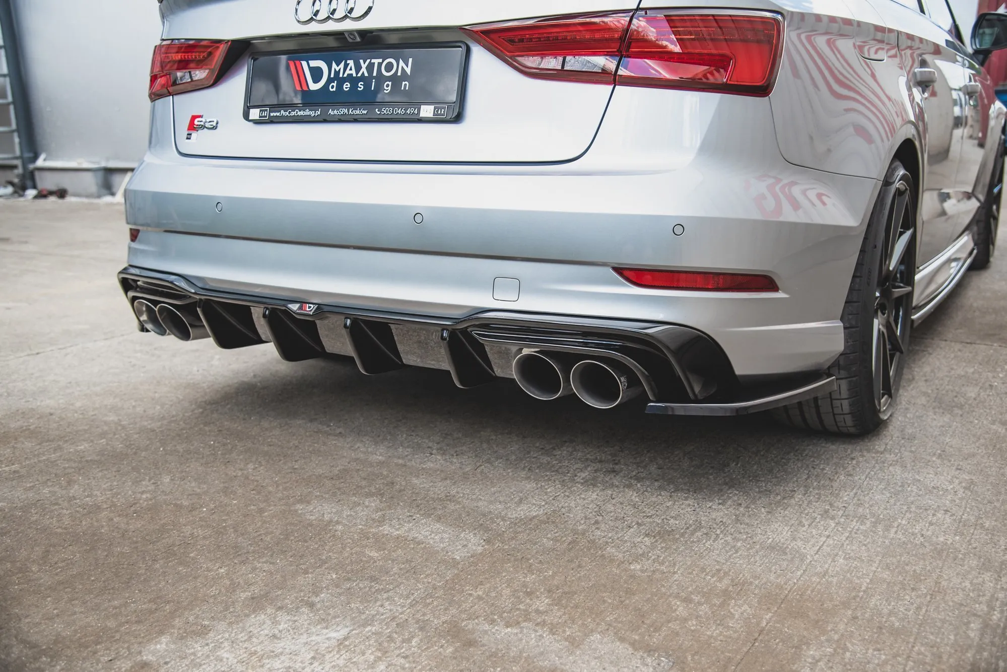 Diffuser Audi S3 Sedan 8V Facelift - Bilde 6