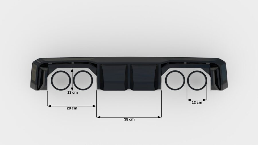 Diffuser BMW M4 G82 / G82 Facelift – bilde 6 av 6