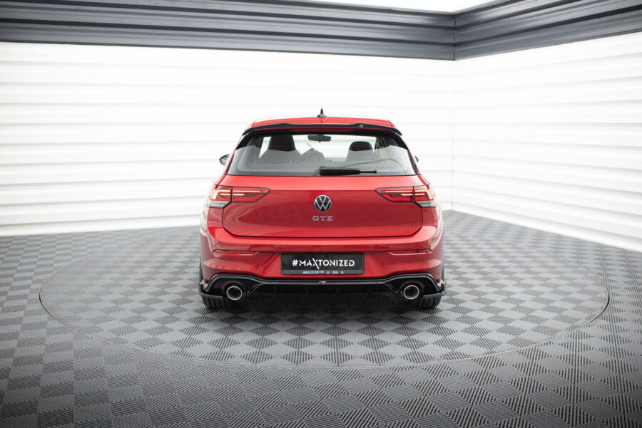 Baksplitter Med Eksosgrill Volkswagen Golf GTE / R-Line Mk8 / Mk8 Facelift – bilde 1 av 8