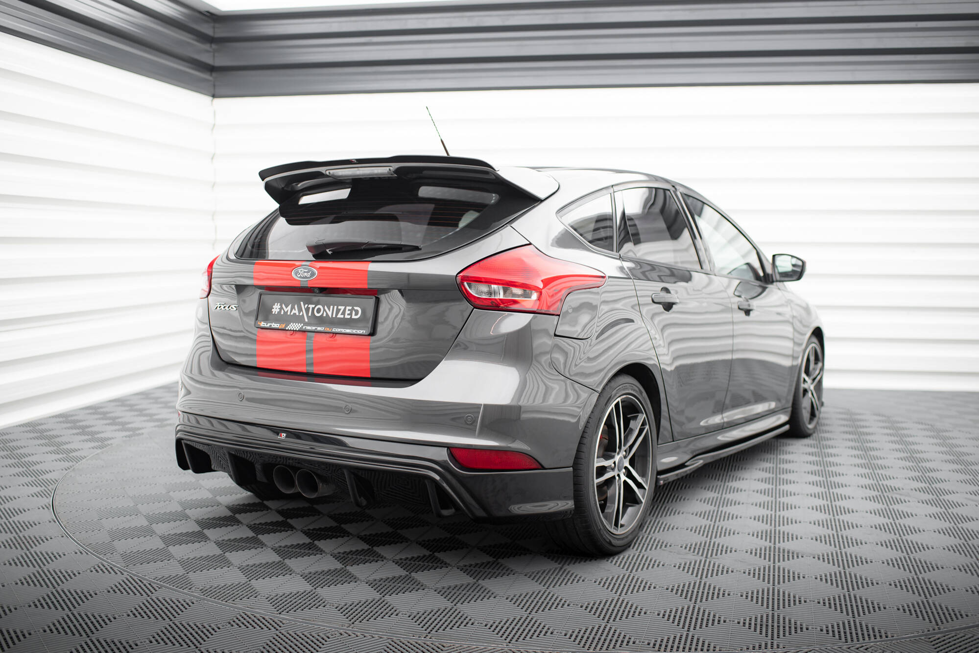 Diffuser Ford Focus ST Mk3 FL (RS-Look) - Bilde 2