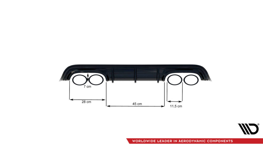 Diffuser Mercedes-Benz CLK W209 – bilde 6 av 6