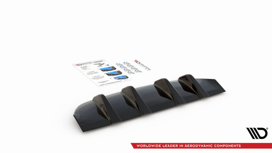 Diffuser Mercedes-Benz GLC Coupe AMG-Line C253 Facelift – bilde 3 av 4