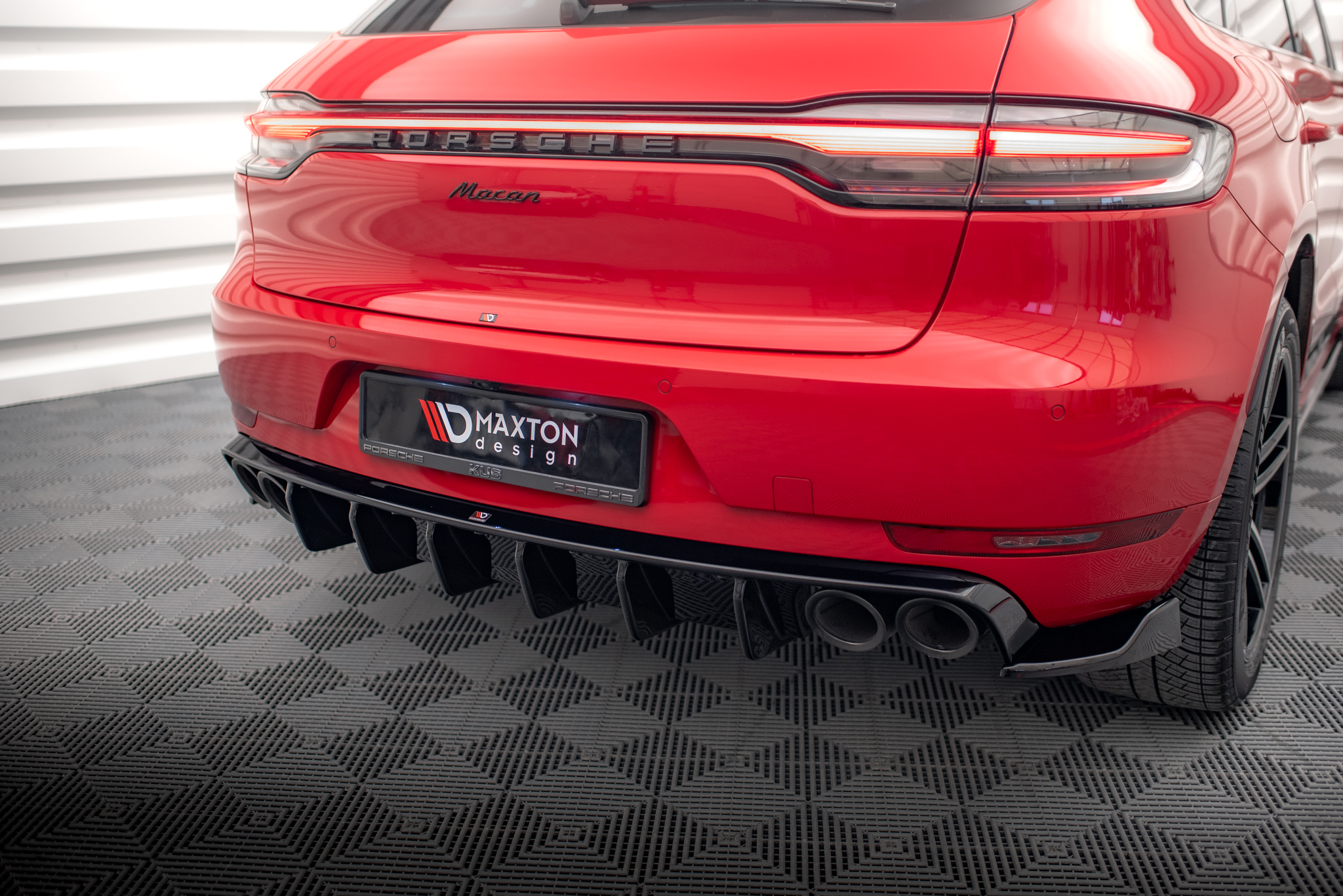 Diffuser Porsche Macan GTS / Sport Design Mk1 Facelift - Bilde 3