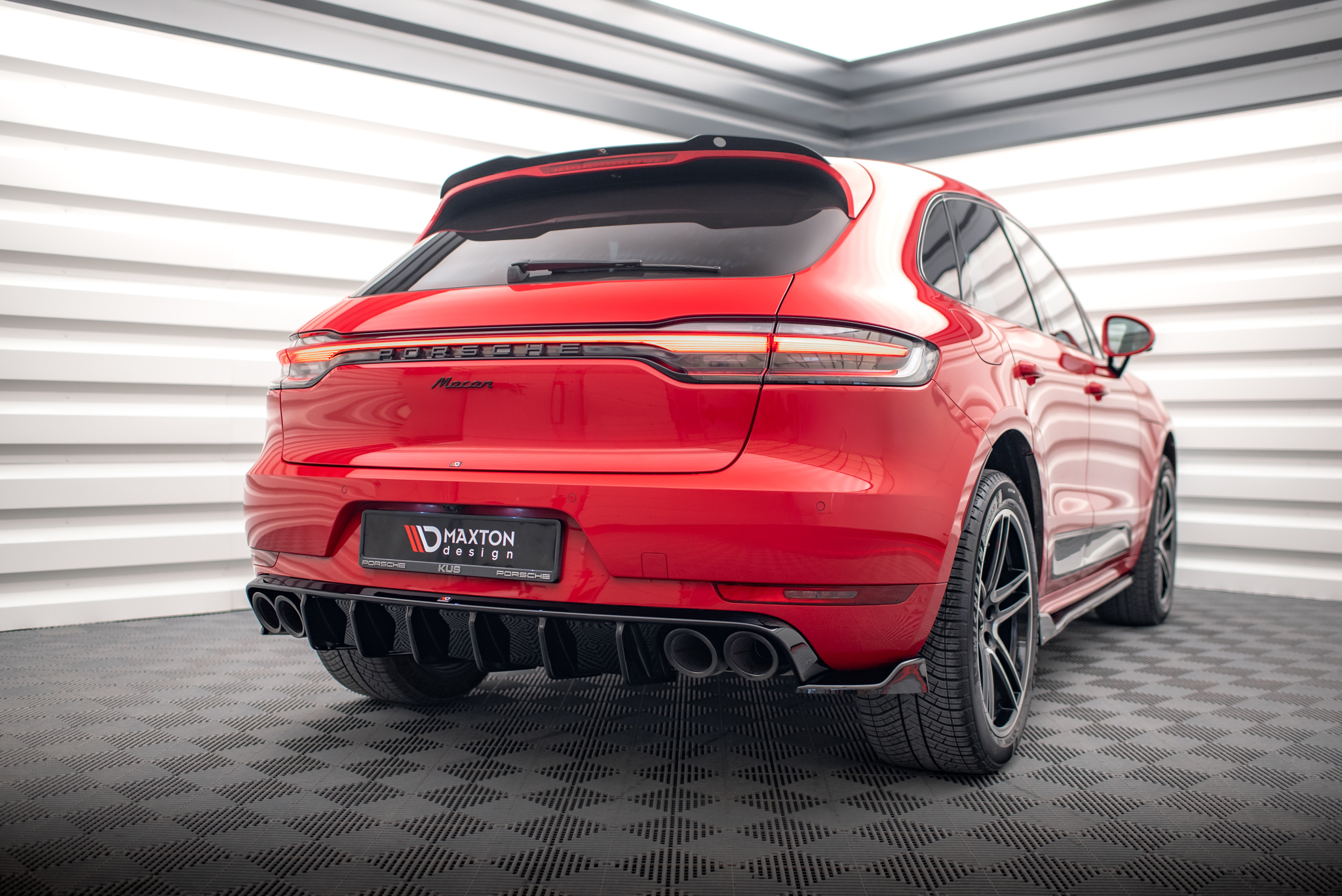 Diffuser Porsche Macan GTS / Sport Design Mk1 Facelift