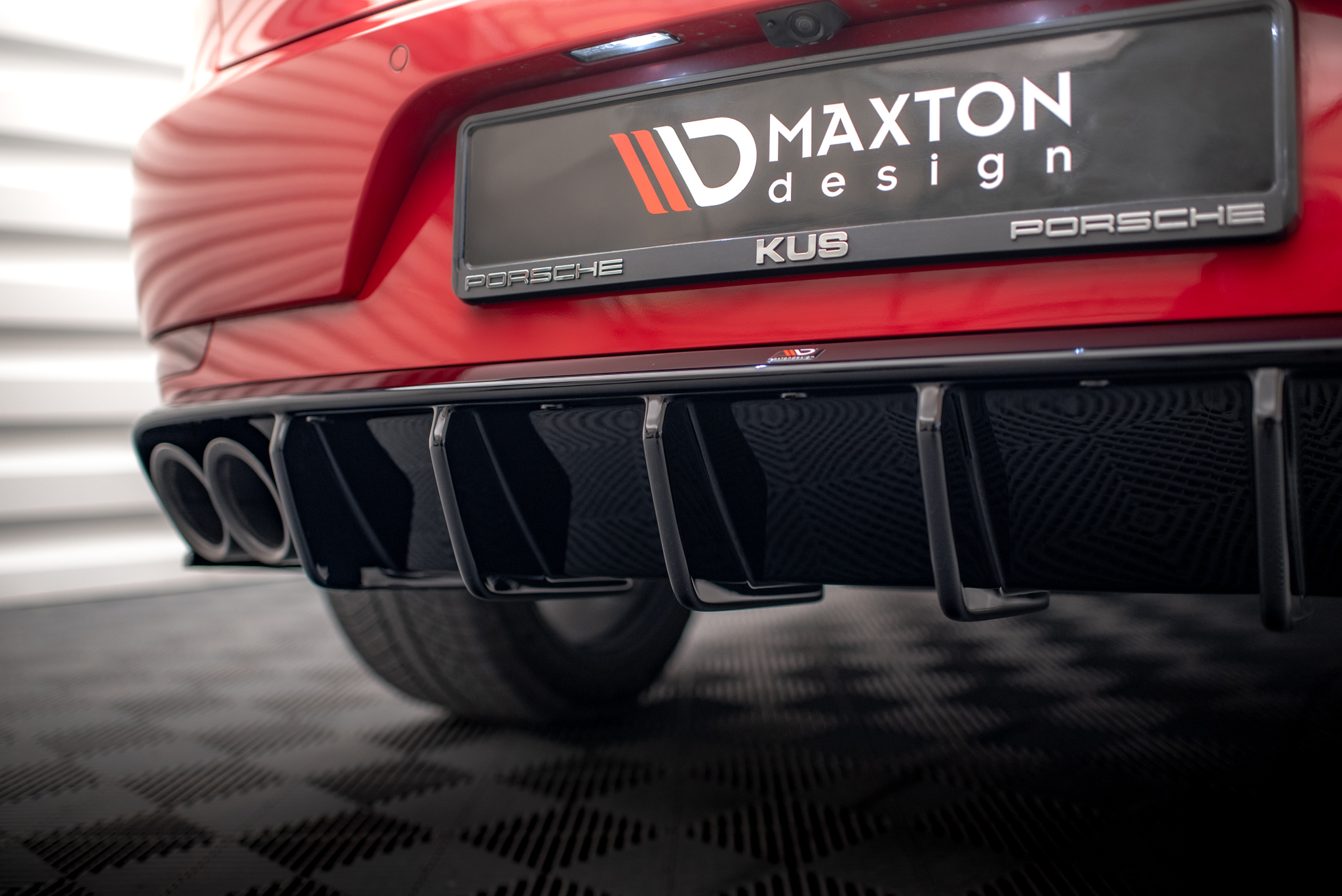 Diffuser Porsche Macan GTS / Sport Design Mk1 Facelift - Bilde 4