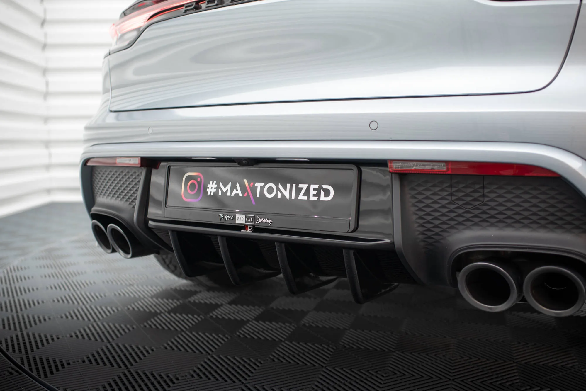 Diffuser Porsche Macan Mk1 Facelift 2 - Bilde 2