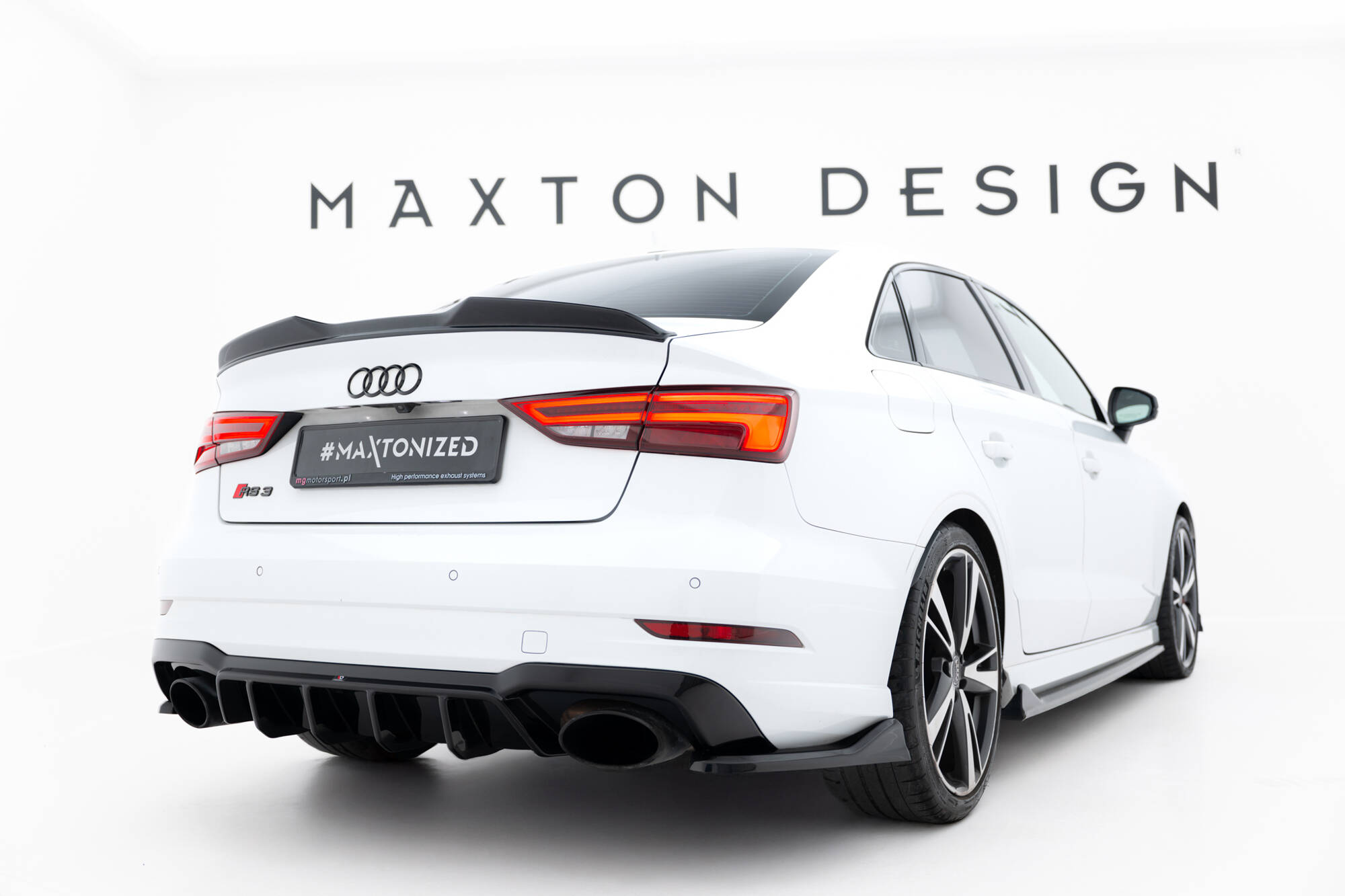 Diffuser V.2 Audi RS3 Sedan 8V Facelift - Bilde 2