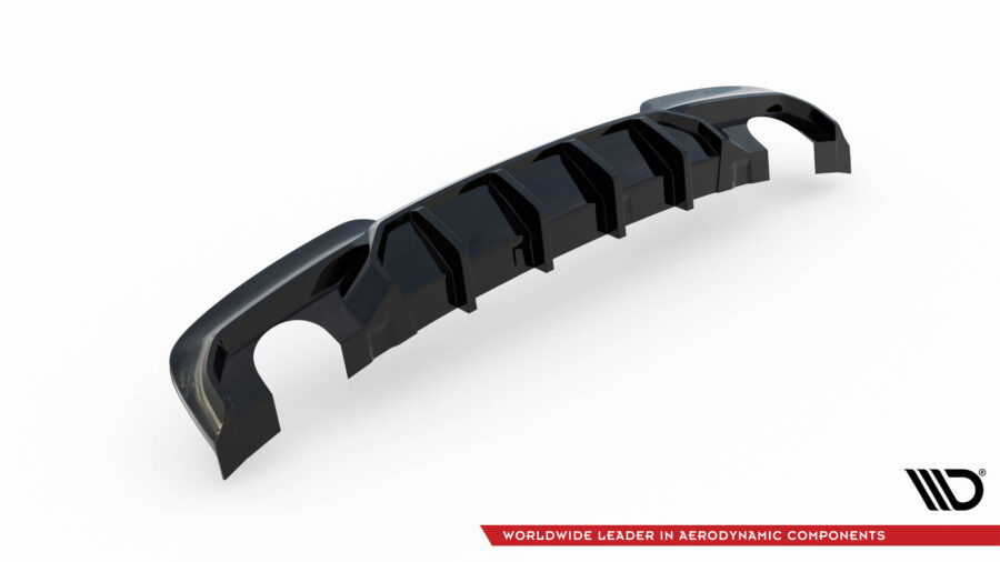 Diffuser V.2 BMW 5 M-Pack F10 / F11 (Versjon med to enkle eksosanlegg) – bilde 5 av 5