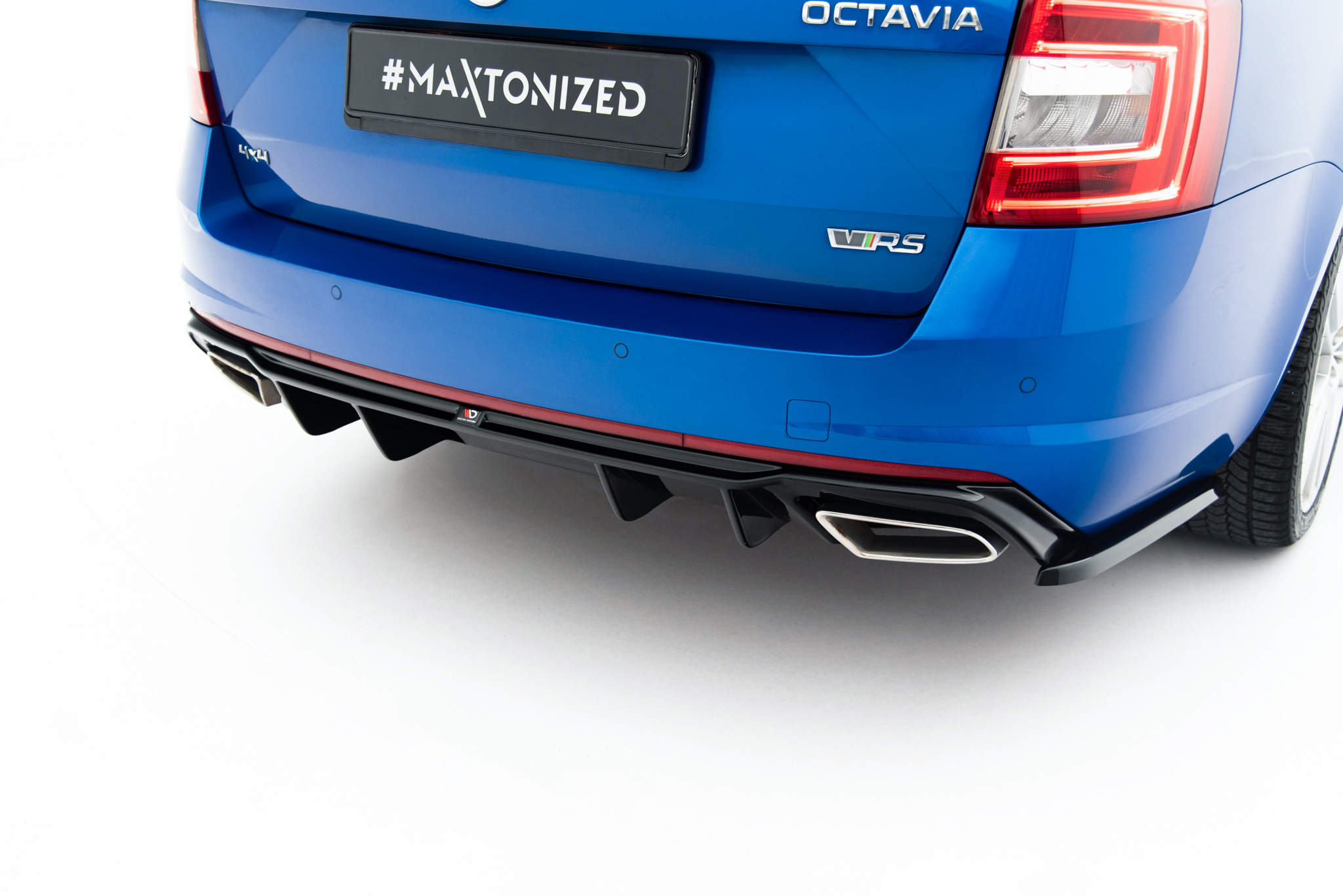 Diffuser V.2 Skoda Octavia RS MK3/MK3 FL Hatchback/Kombi - Bilde 3