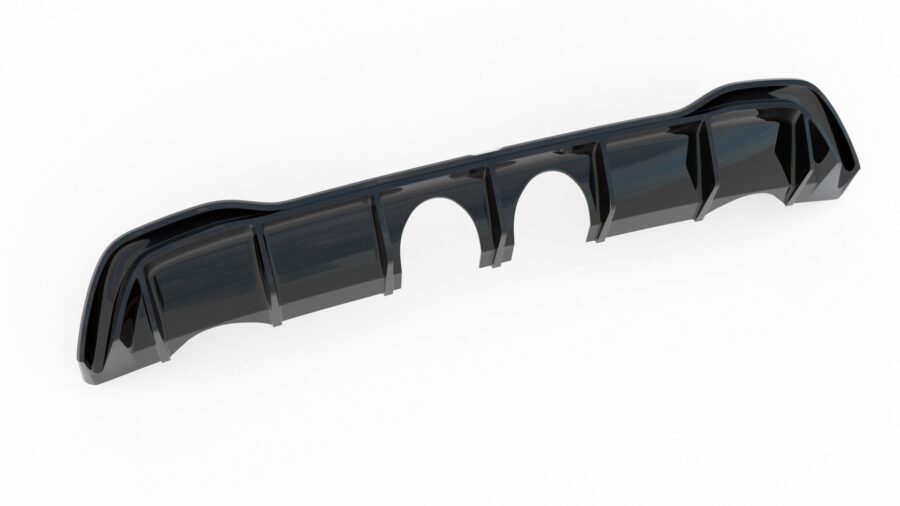 Diffuser Volkswagen Golf Mk8 (R32 Look) – bilde 6 av 7