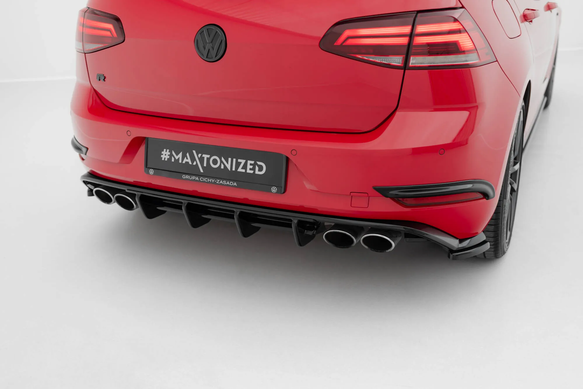 Diffuser Volkswagen Golf R Hatchback R Mk7 Facelift