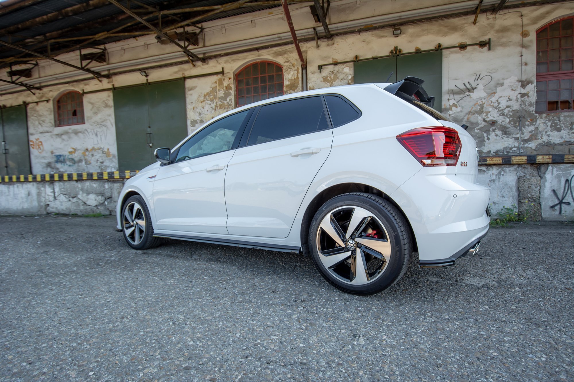 Sideskjørt Flaps Volkswagen Polo GTI / R-line Mk6 - Bilde 8