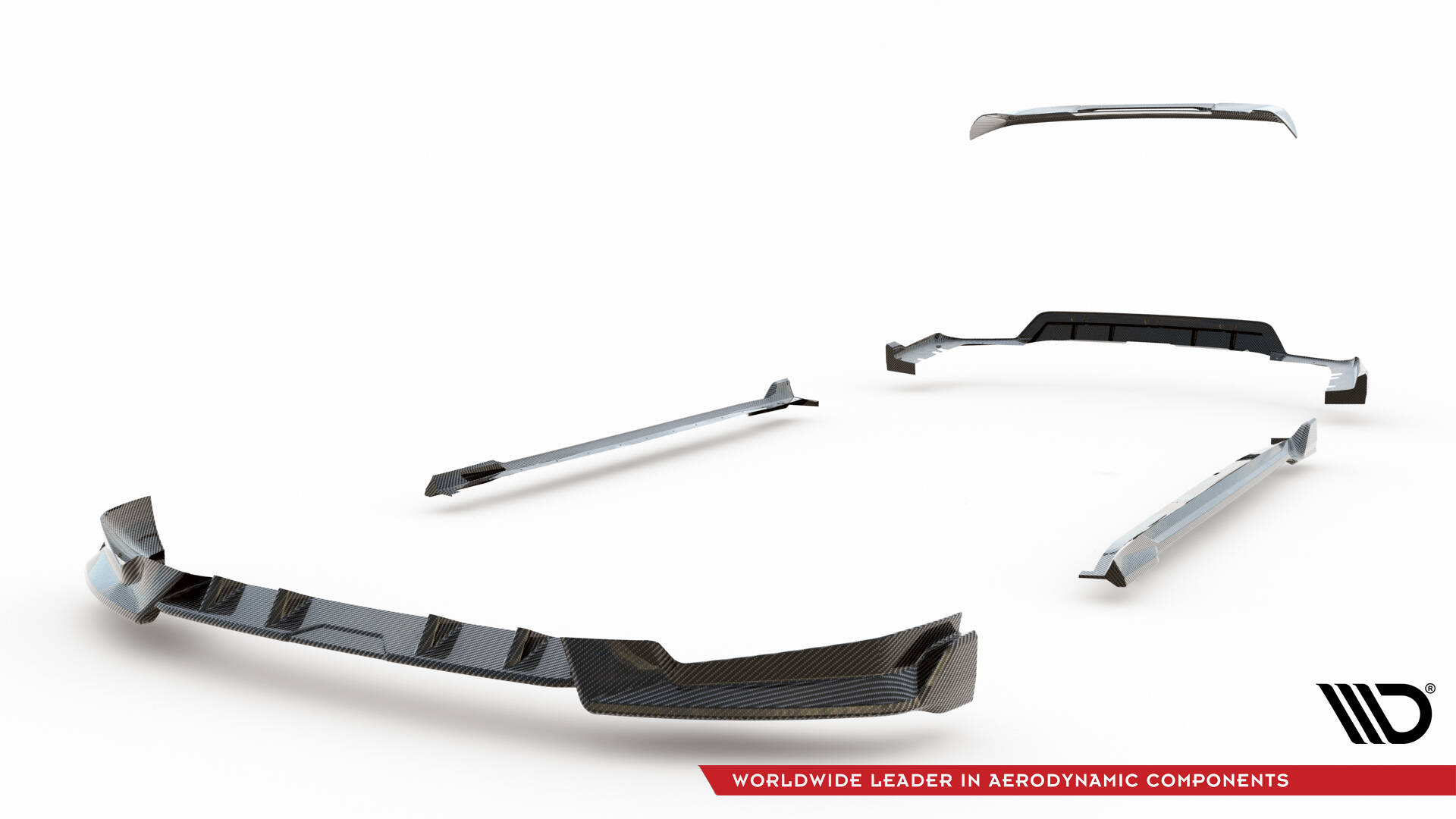 Splittersett Karbon BMW X5 M-Pack G05 Facelift - Bilde 28