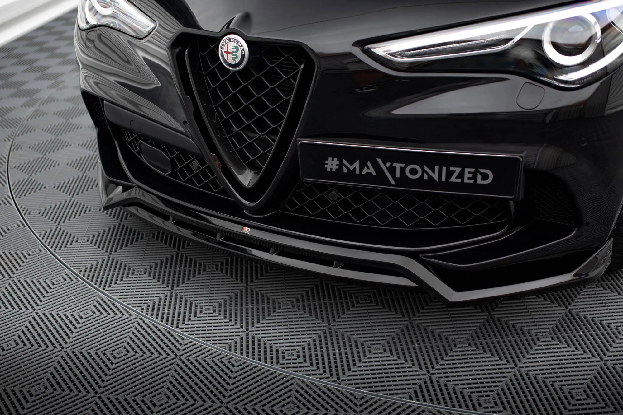 Splittersett Alfa Romeo Stelvio Quadrifoglio Mk1 - Bilde 4