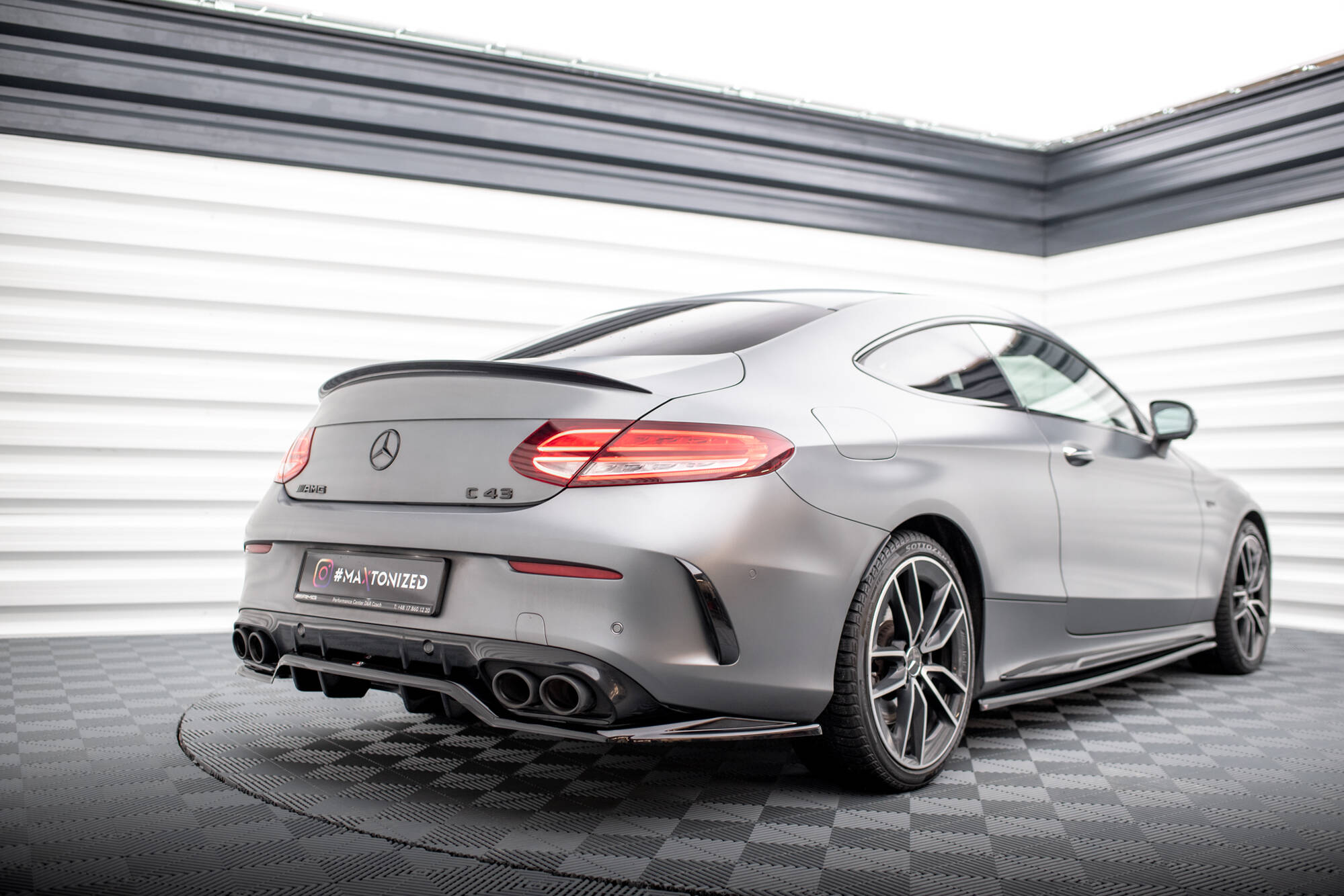 Splittersett Mercedes-AMG C43 Coupe C205 Facelift - Bilde 10