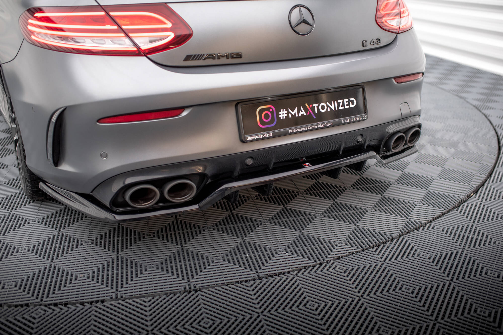 Splittersett Mercedes-AMG C43 Coupe C205 Facelift - Bilde 8