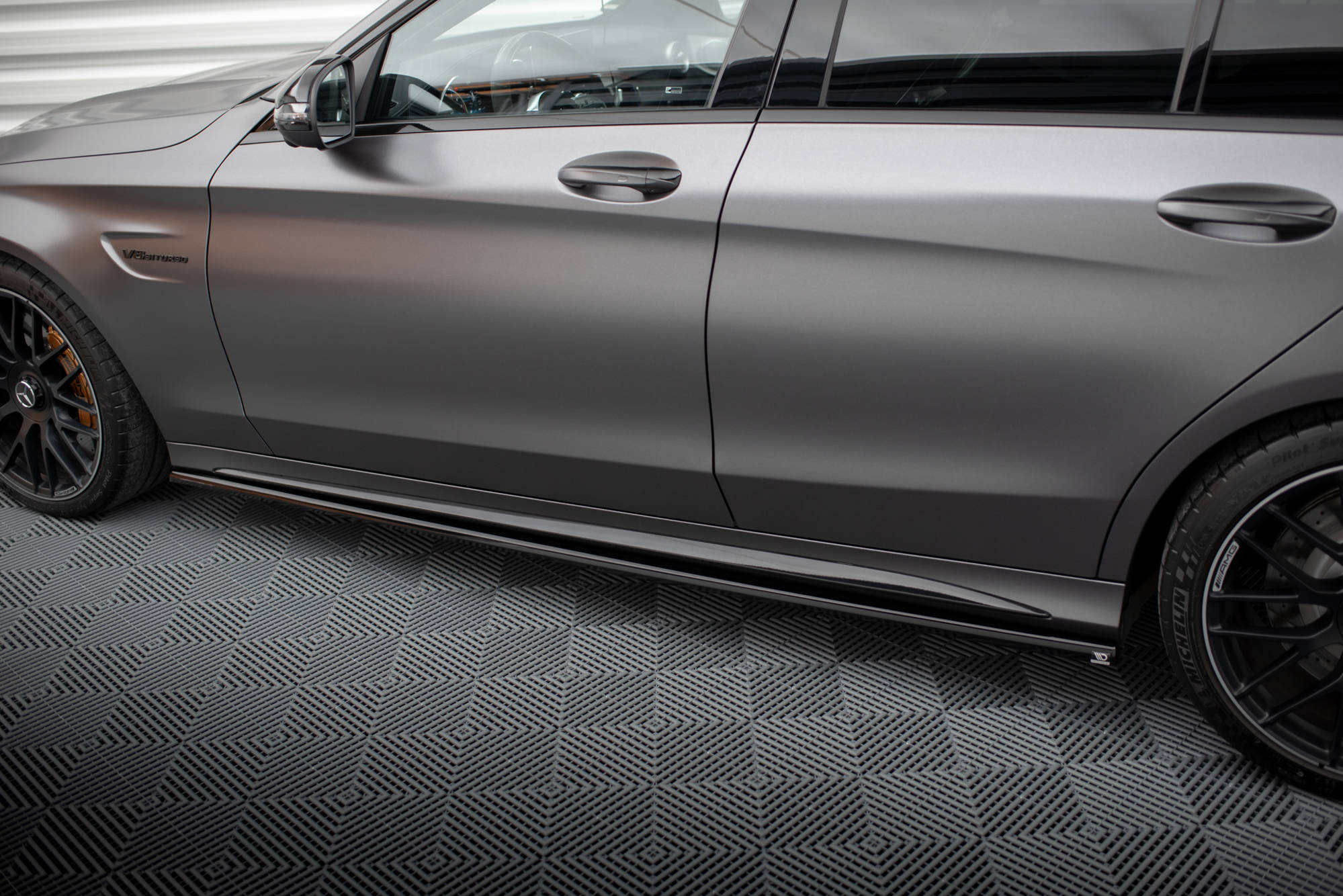 Splittersett Mercedes-AMG C63 Sedan / Estate W205 Facelift - Bilde 6