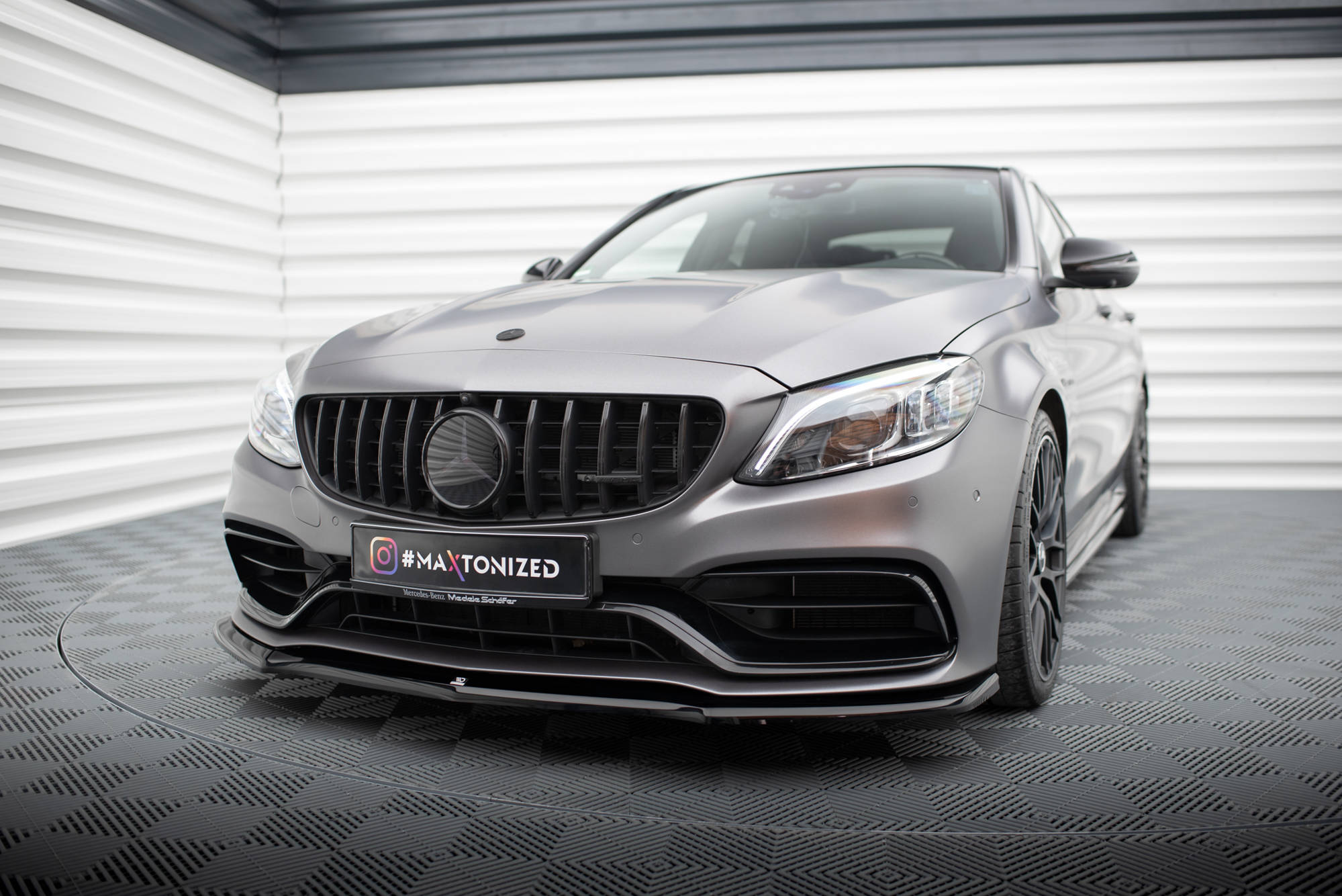 Splittersett Mercedes-AMG C63 Sedan / Estate W205 Facelift - Bilde 4