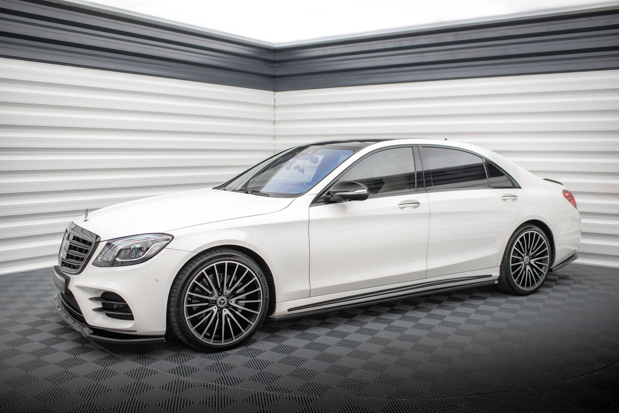 Splittersett Mercedes-Benz S Long AMG-Line W222 Facelift
