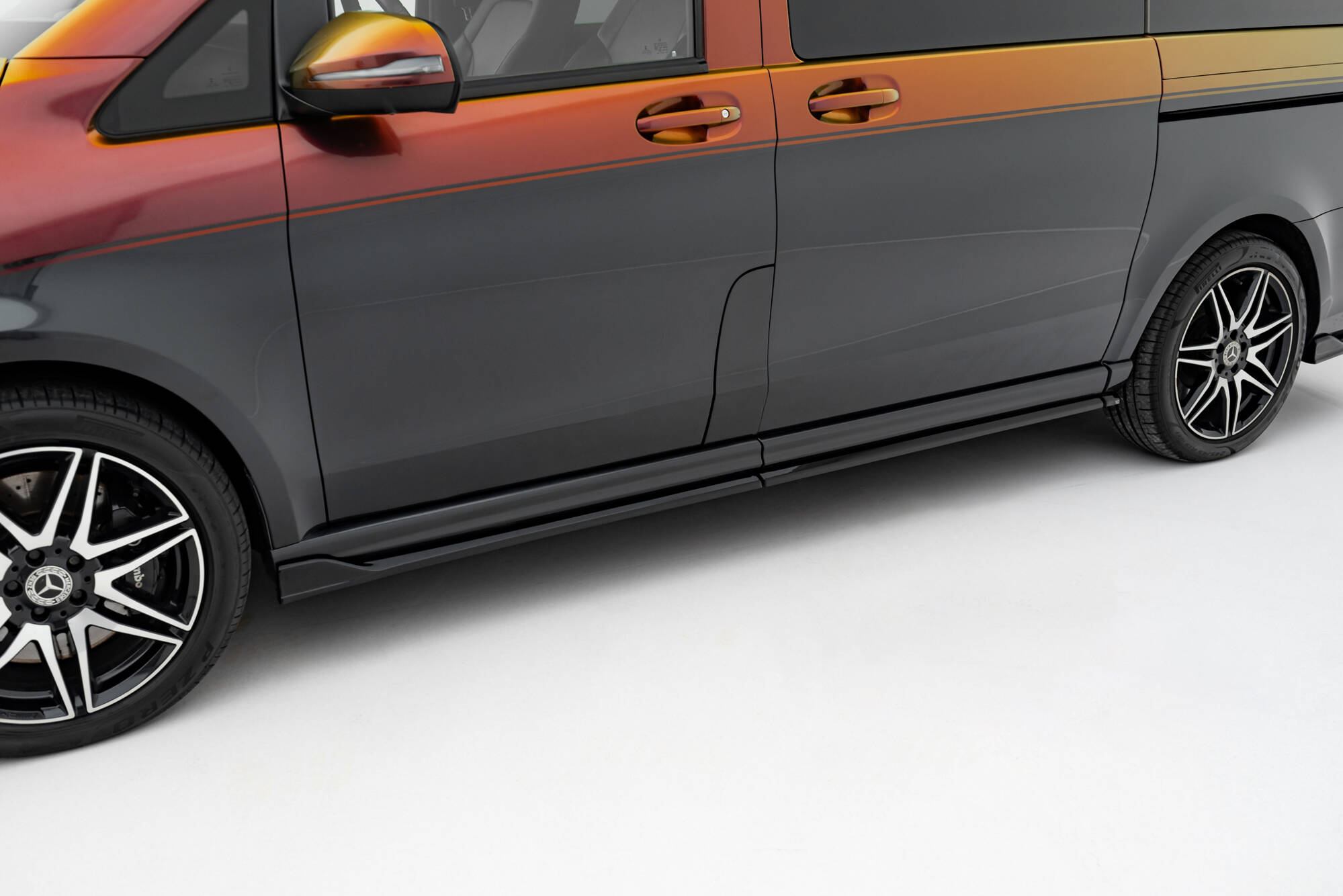 Splittersett Mercedes-Benz V-Class Long AMG-Line W447 Facelift - Bilde 5
