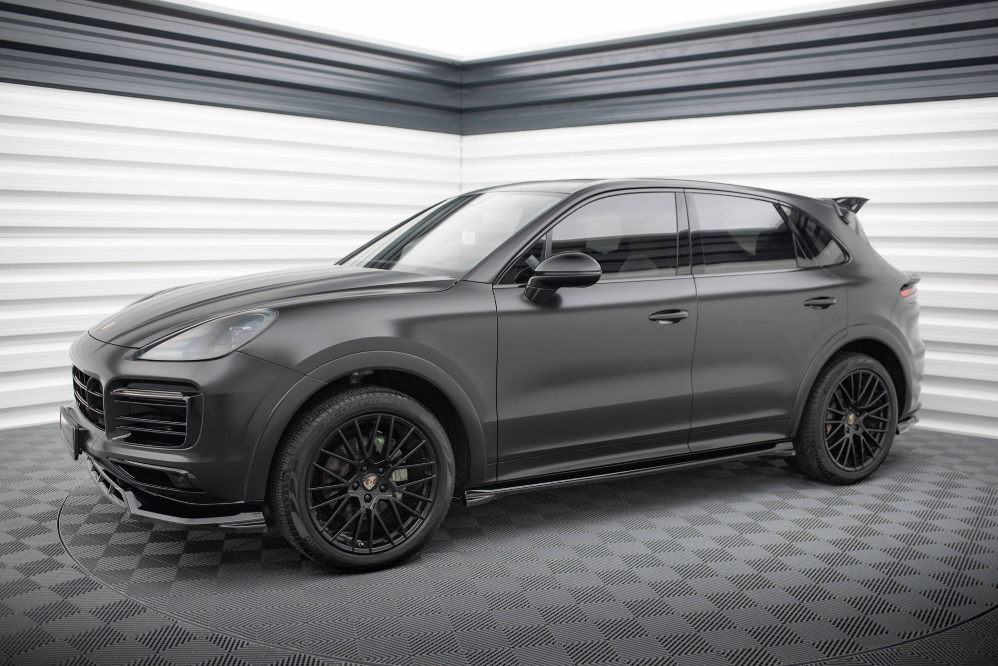 Splittersett Porsche Cayenne SUV Sport Design Mk3