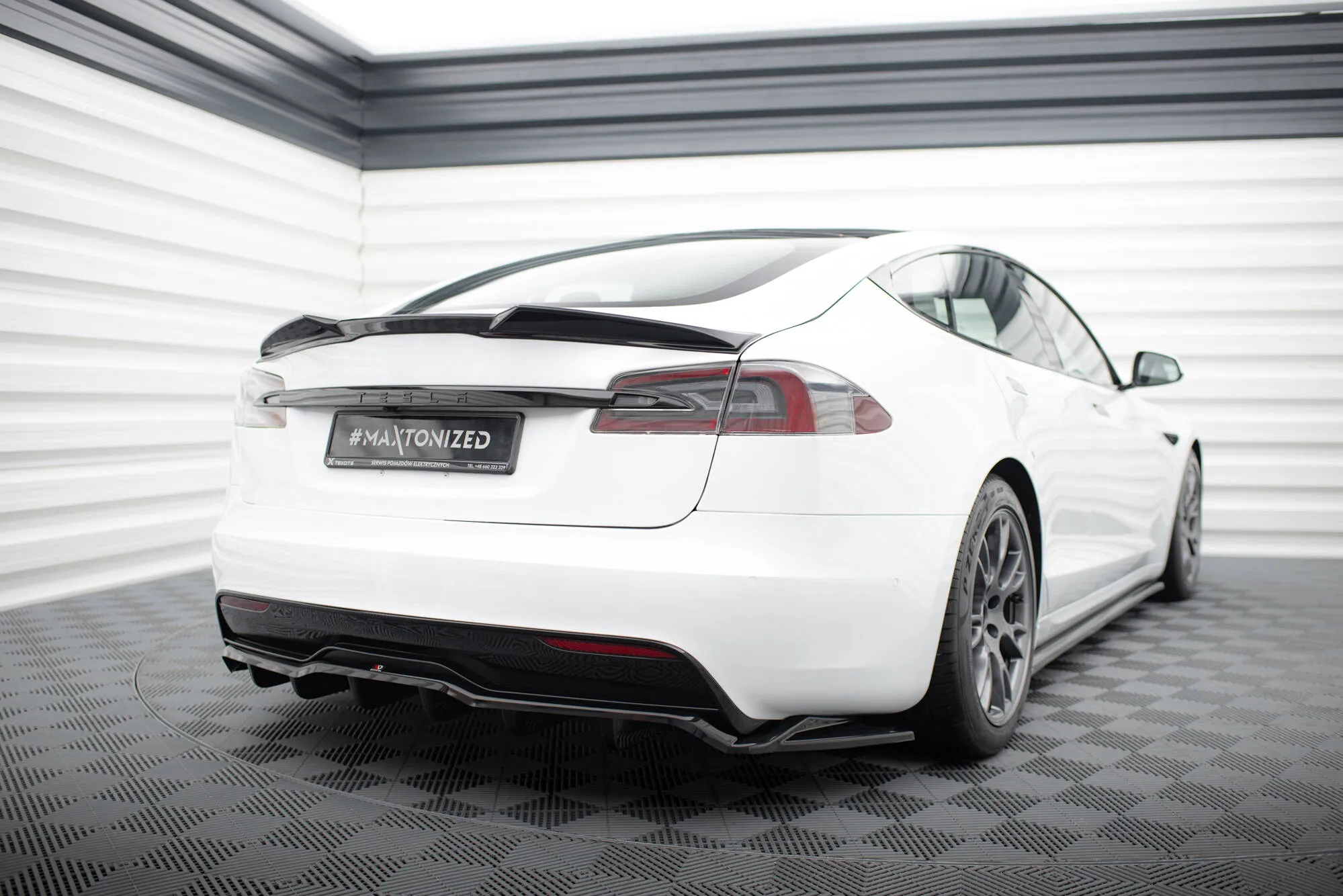 Splittersett Tesla Model S Plaid Mk1 Facelift - Bilde 8
