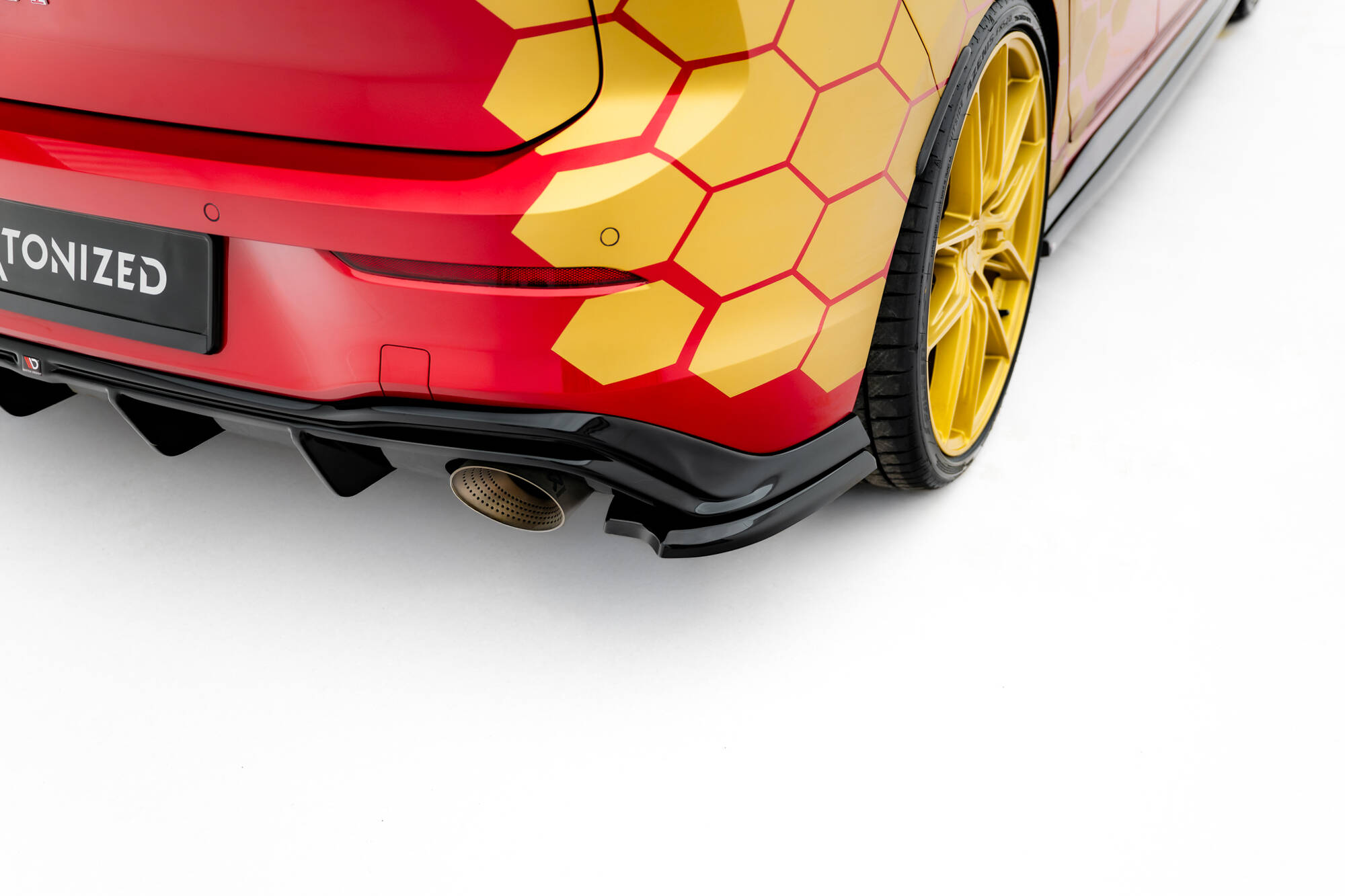 Splittersett V.2 Volkswagen Golf GTI Clubsport Mk8 Facelift - Bilde 12