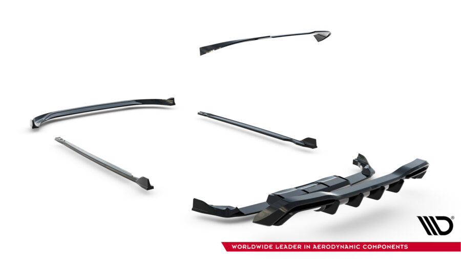 Splittersett V.6 Volkswagen Golf R Mk8 Facelift – bilde 30 av 30