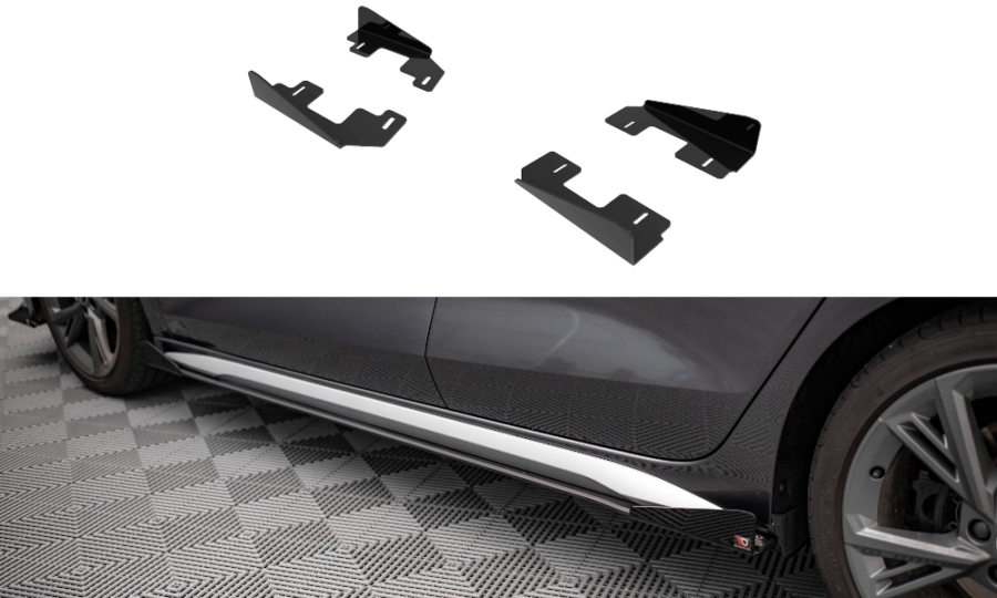 Sideskjørt Flaps Audi S3 / A3 S-Line 8Y / 8Y Facelift – bilde 1 av 5