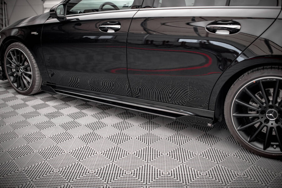 Sideskjørt Flaps Mercedes A35 AMG / AMG-Line Aero Pack W177 – bilde 3 av 5