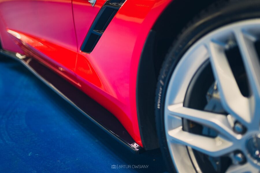 Sideskjørt V.1 Chevrolet Corvette Stingray C7 – bilde 3 av 5