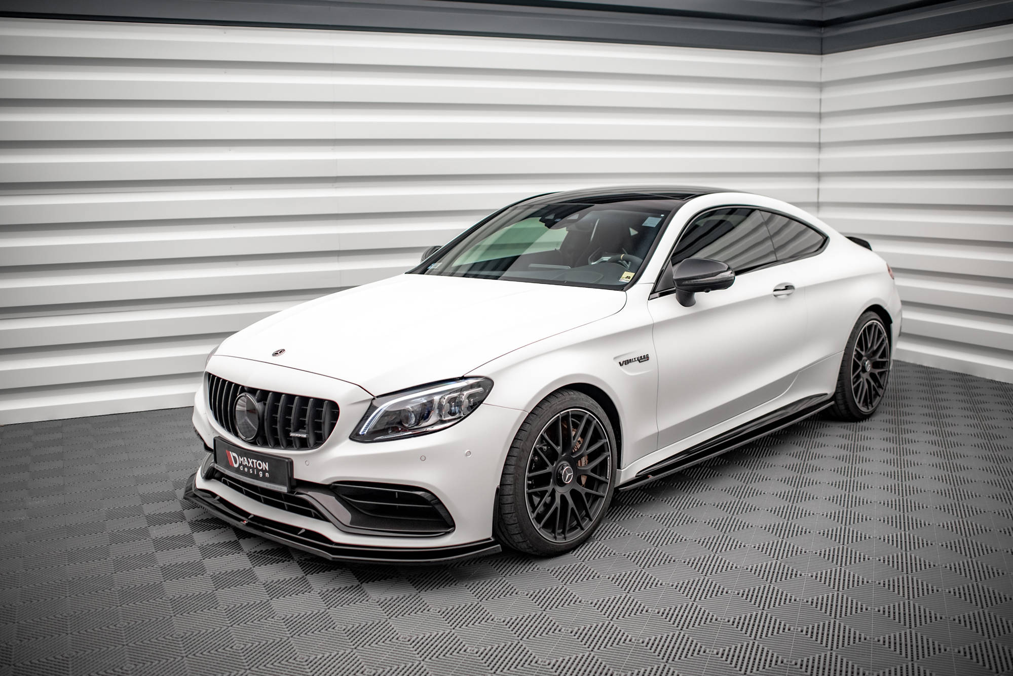 Sideskjørt V.1 Mercedes-AMG C 63AMG Coupe C205 Facelift - Bilde 2