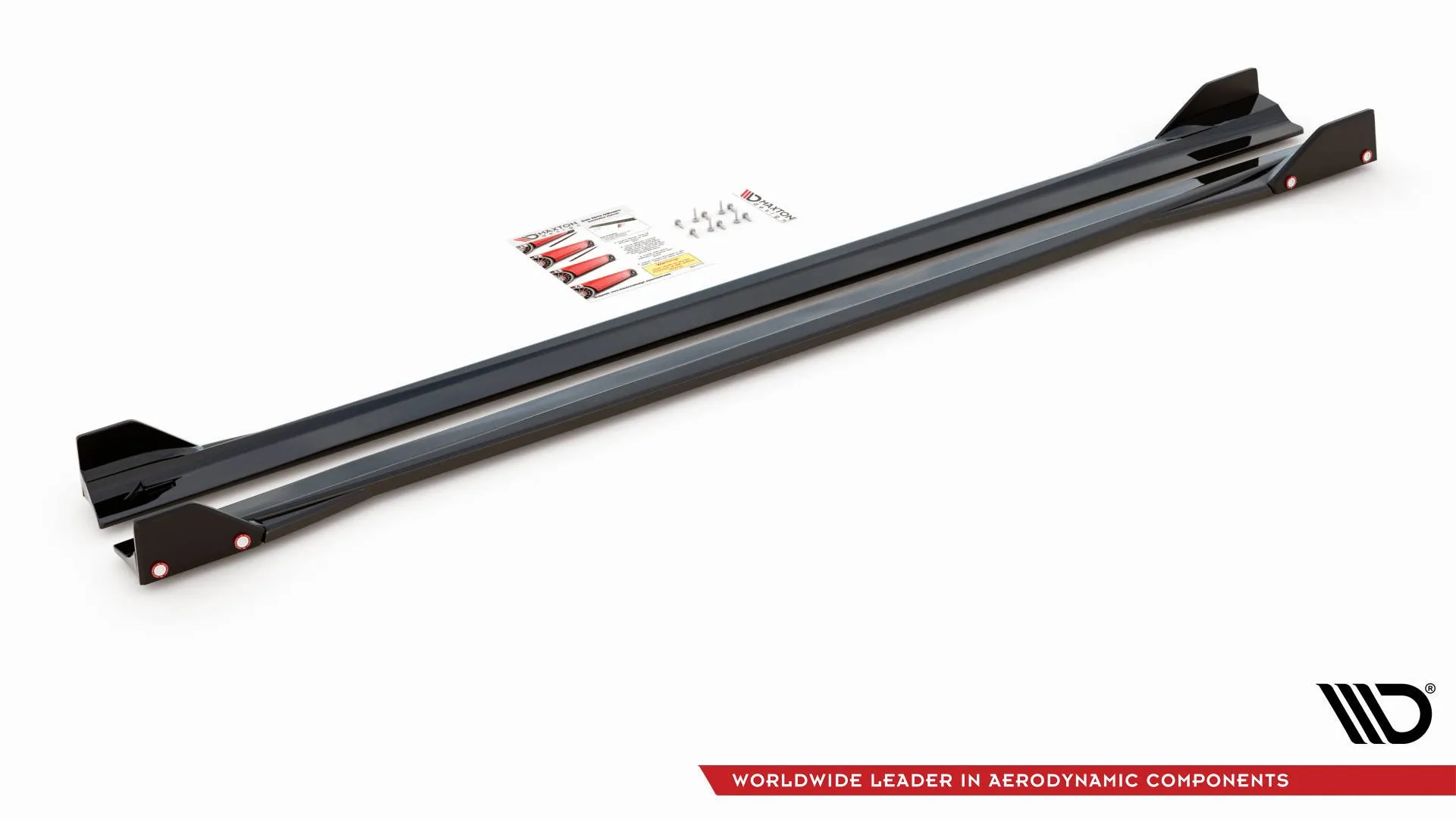Sideskjørt V.2 Med Flaps Mercedes-AMG A45 S - Bilde 3