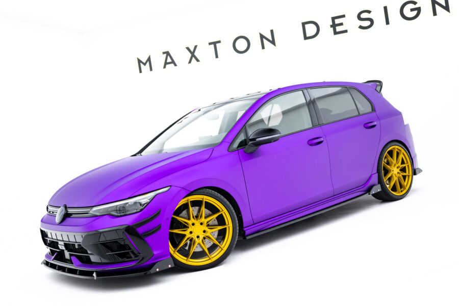 Sideskjørt V.2 Med Flaps Volkswagen Golf R Mk8 Facelift – bilde 3 av 6