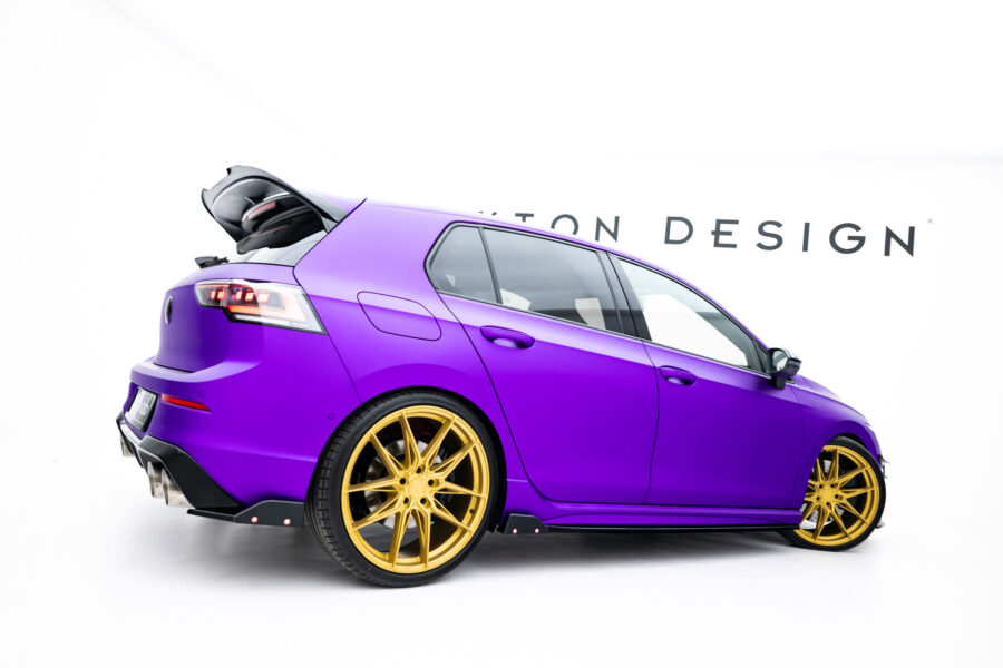 Sideskjørt V.2 Med Flaps Volkswagen Golf R Mk8 Facelift – bilde 4 av 6