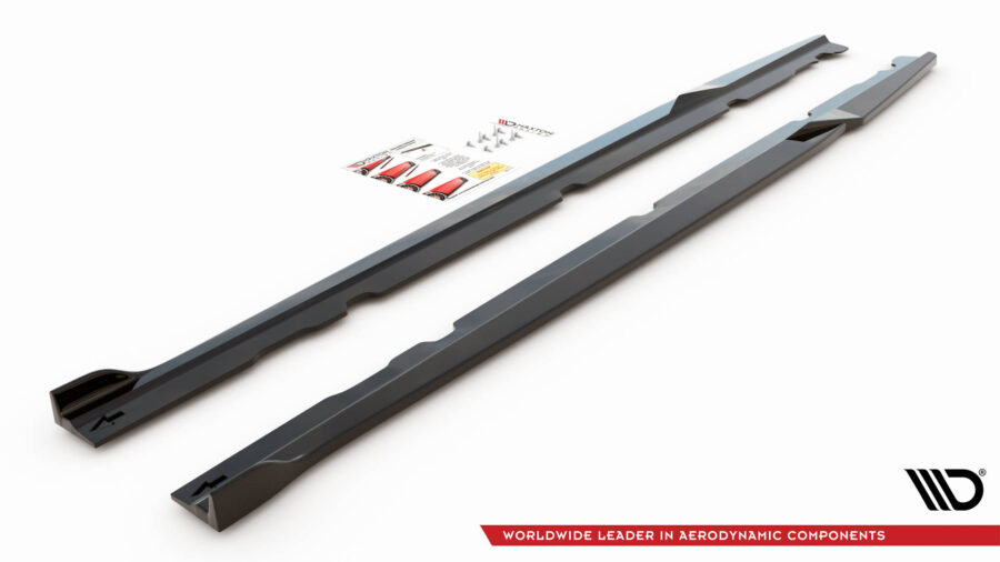 Sideskjørt V.2 Mercedes-AMG C 63AMG Coupe C205 Facelift – bilde 4 av 4