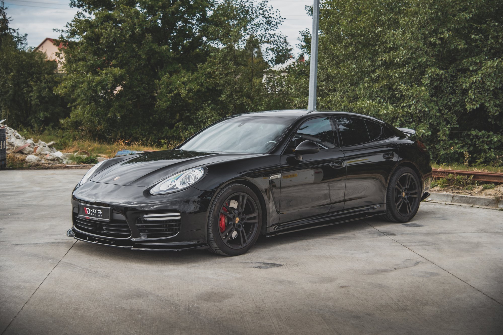 Sideskjørt V.2 Porsche Panamera Turbo 970 Facelift - Bilde 2