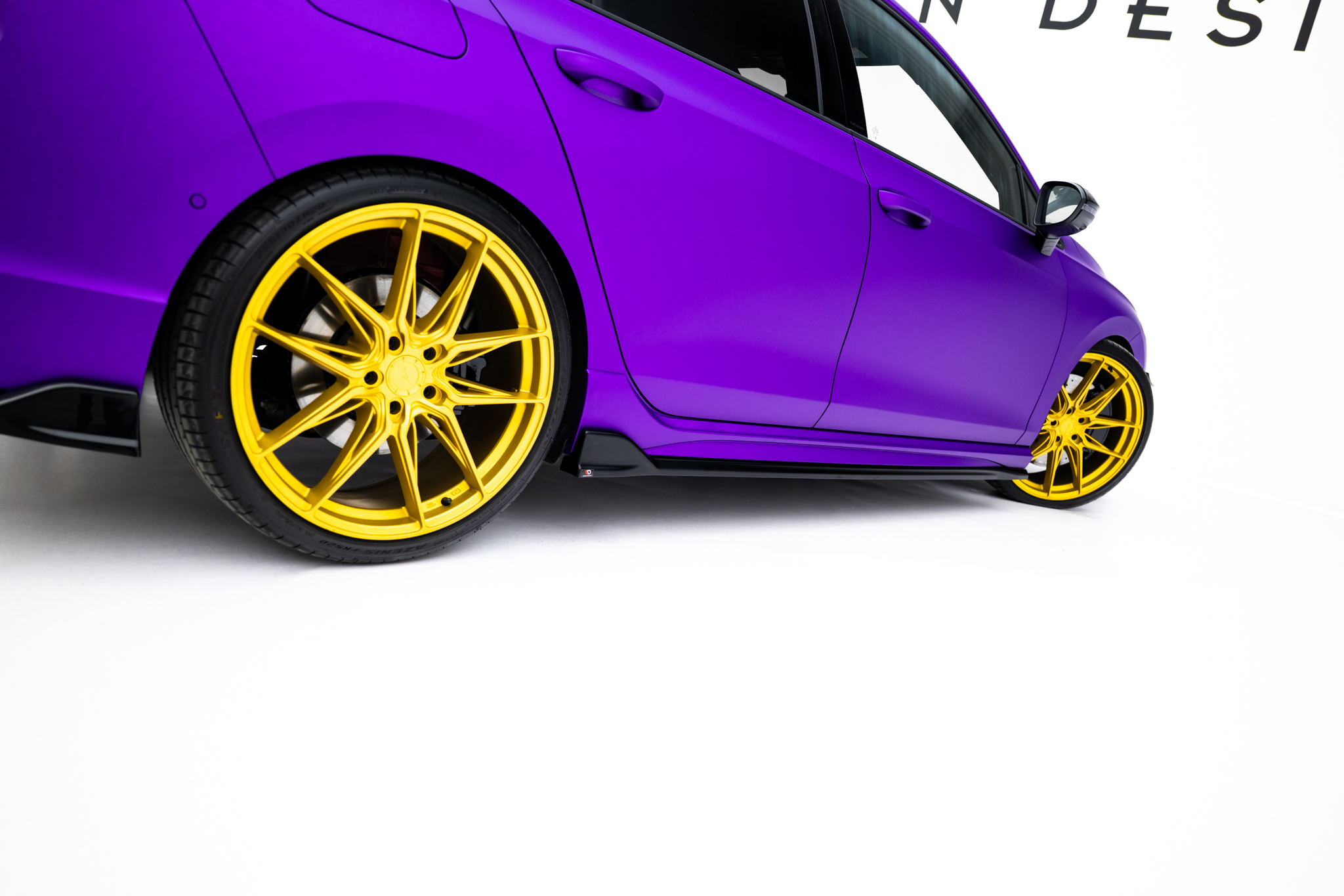 Sideskjørt V.4 Volkswagen Golf R Mk8 / Mk8 Facelift - Bilde 2